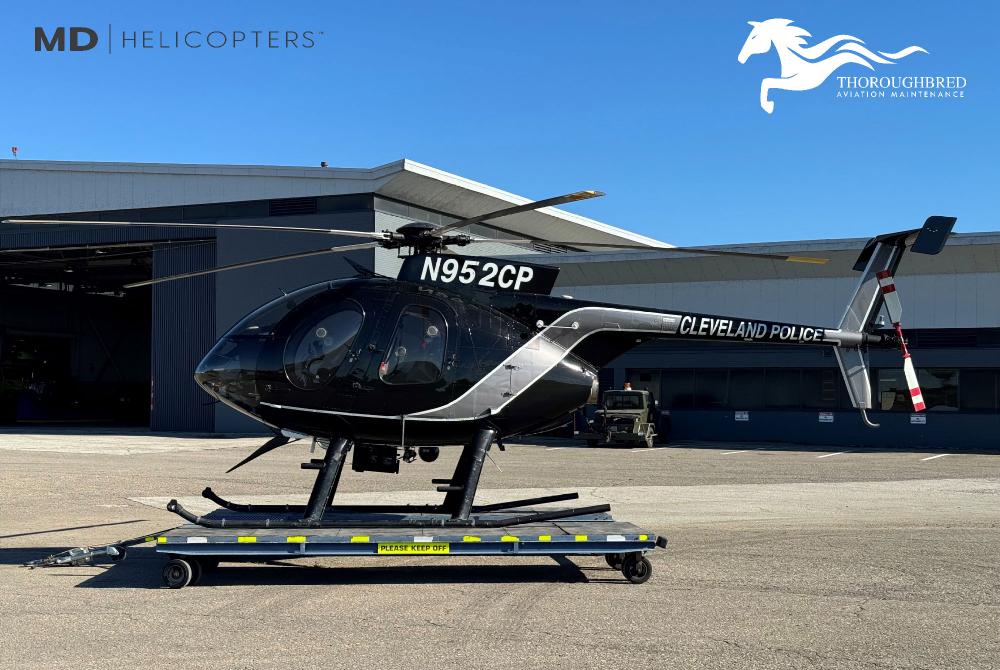 MD HELICOPTERS DELIVERS FIRST MD 500E TO MD 530F CONVERSION